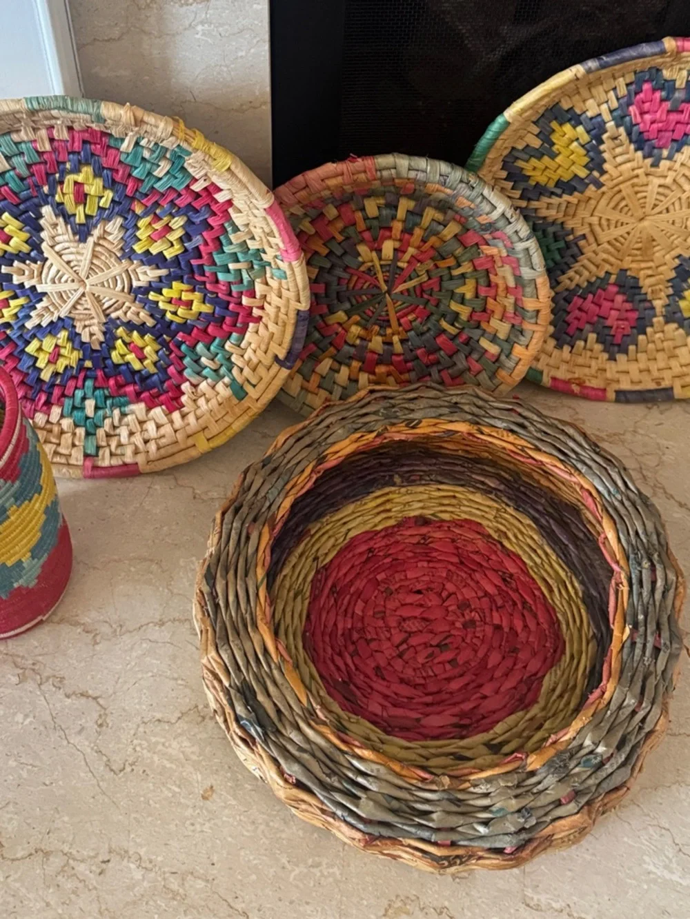 Vintage boho woven
